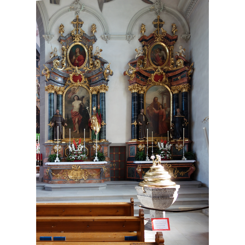 Source caption: "Pfarrkirche St. Mauritius"