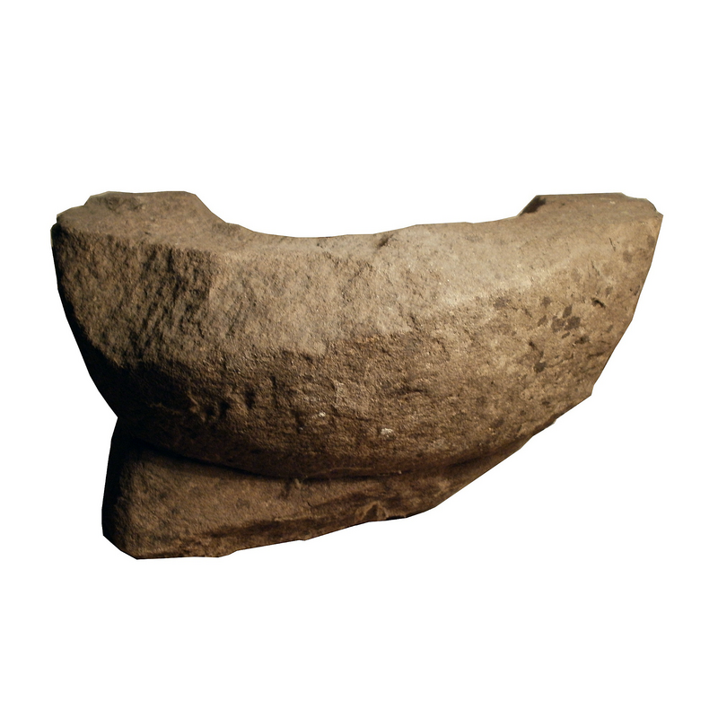a possible fragment of a stone font? [cf. FontNotes]