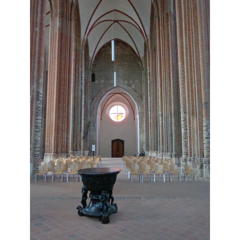 Source caption: "Interior of Marienkirche (Prenzlau)"