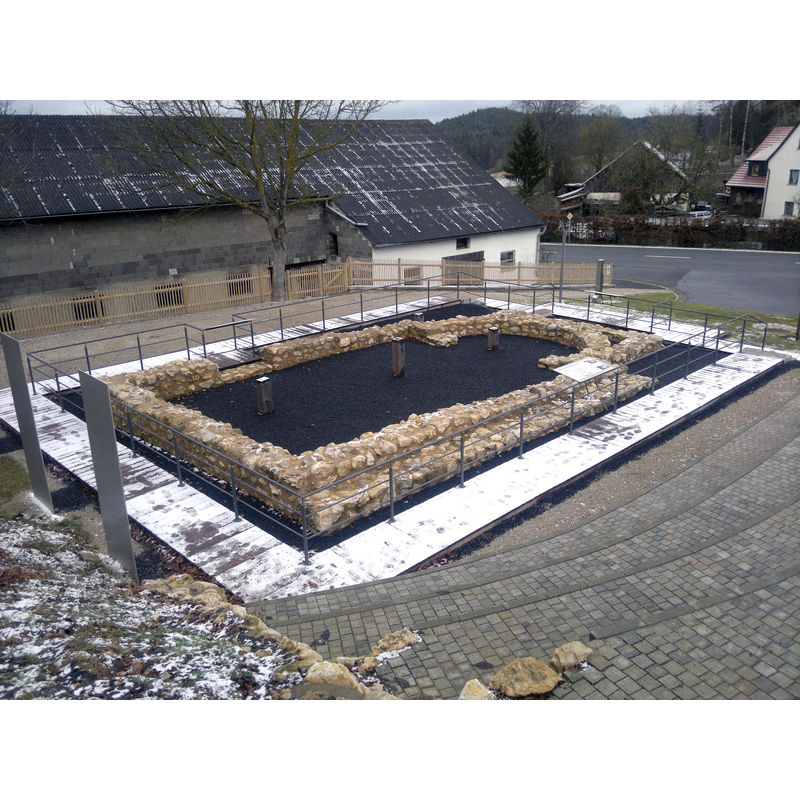 Source caption: "Ermhof Church basement [sic] restored - Winter 2013"