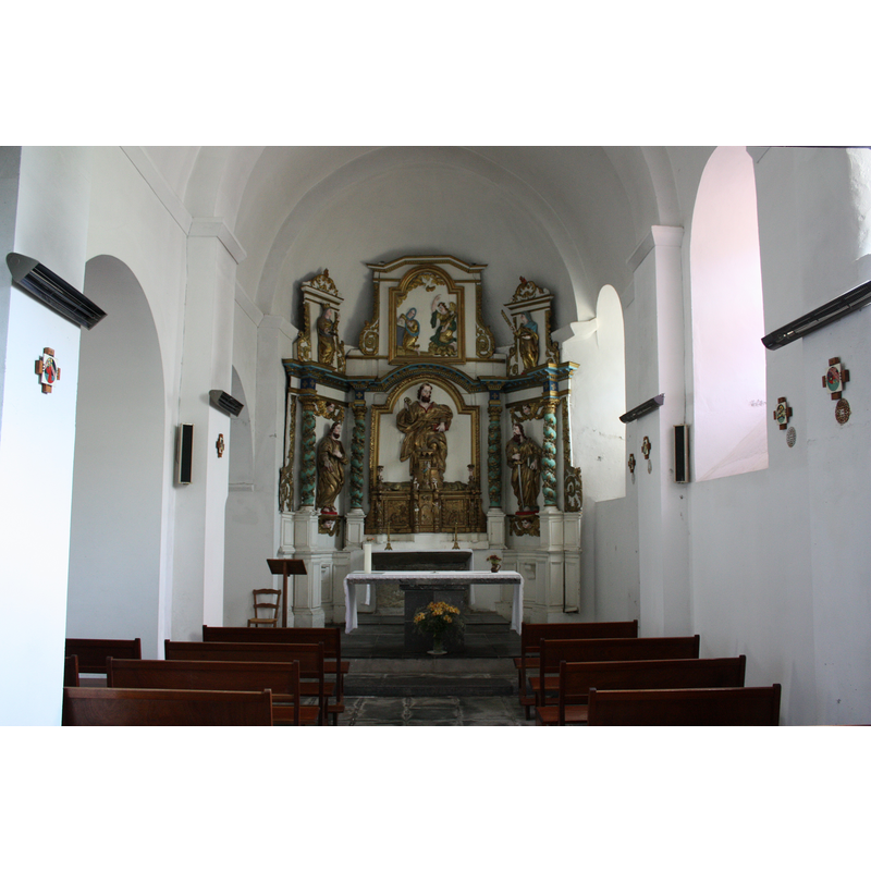 Source caption: "Saligos - Eglise Saints-Pierre-et-Paul"