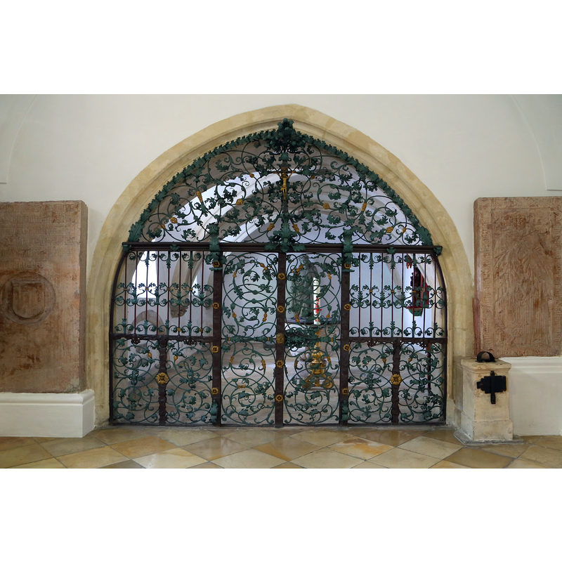 Source caption: "Vituskapelle in Regensburg"