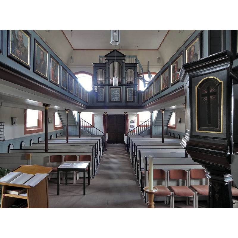 Source caption: "Evangelische Kirche (Reiskirchen)"