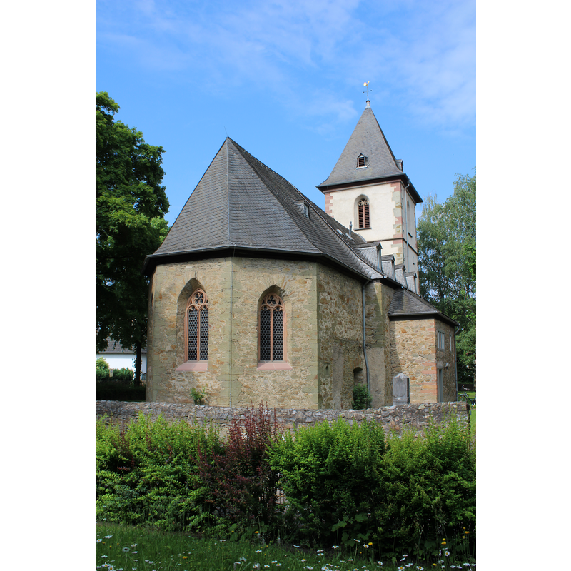 Source caption: "Evangelische Paulskirche Hermannstein, Wetzlar, Lahn-Dill-Kreis, Hessen, Deutschland"