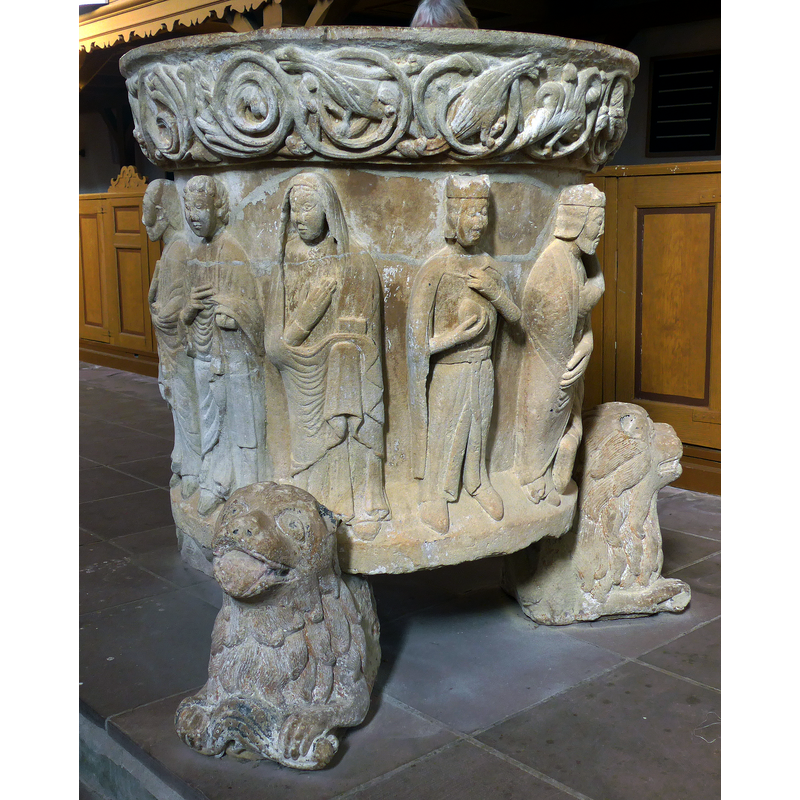 two of the Magi seen here on the right
