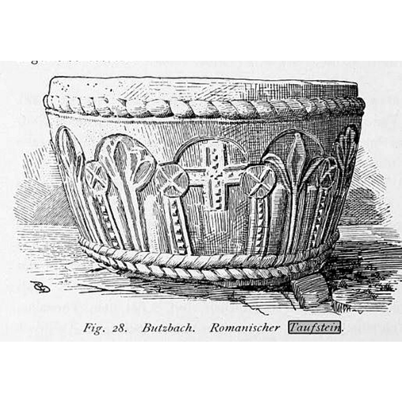Source caption: "Butzbach: Markuskirche 15, von Südosten gesehen"