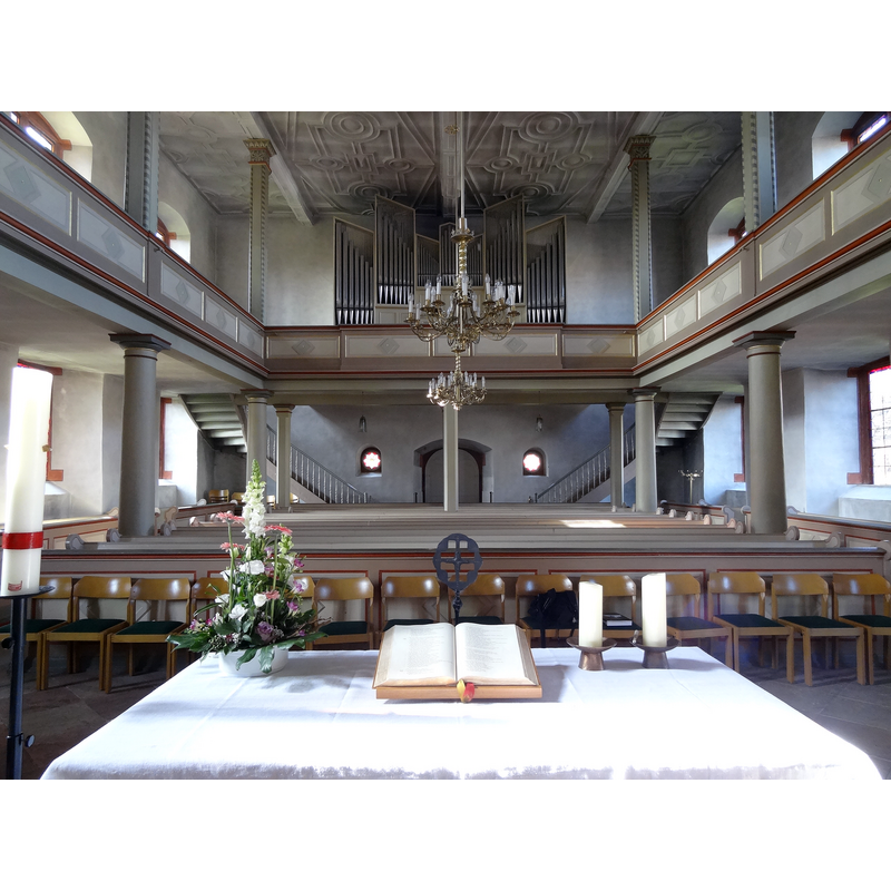 Source caption: "Evangelische Stadtkirche Hungen"