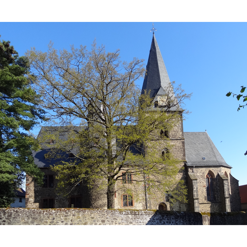 Source caption: "Evangelische Stadtkirche Hungen"