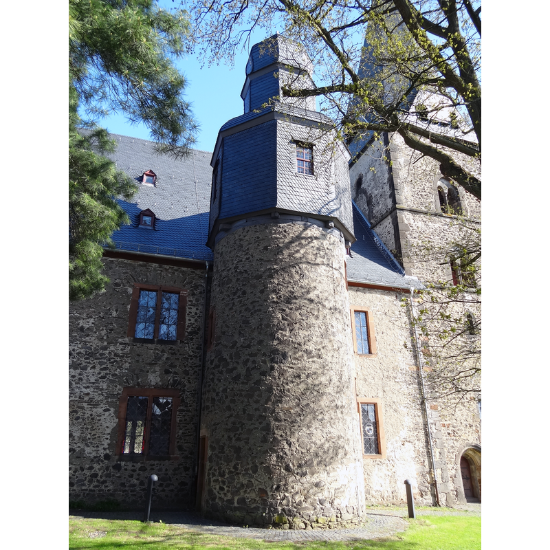 Source caption: "Evangelische Stadtkirche Hungen"