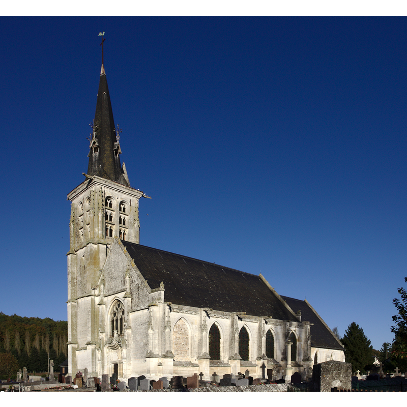 Source caption: "Kirche Saint-André"