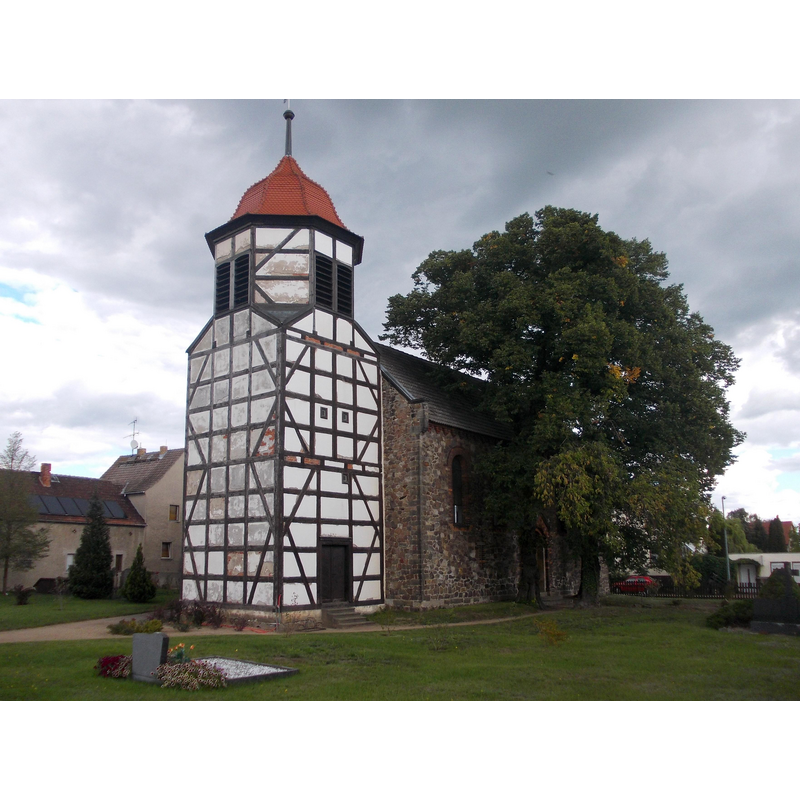 Source caption: "Dorfkirche Kölsa (Stadt Falkenberg/Elster)"