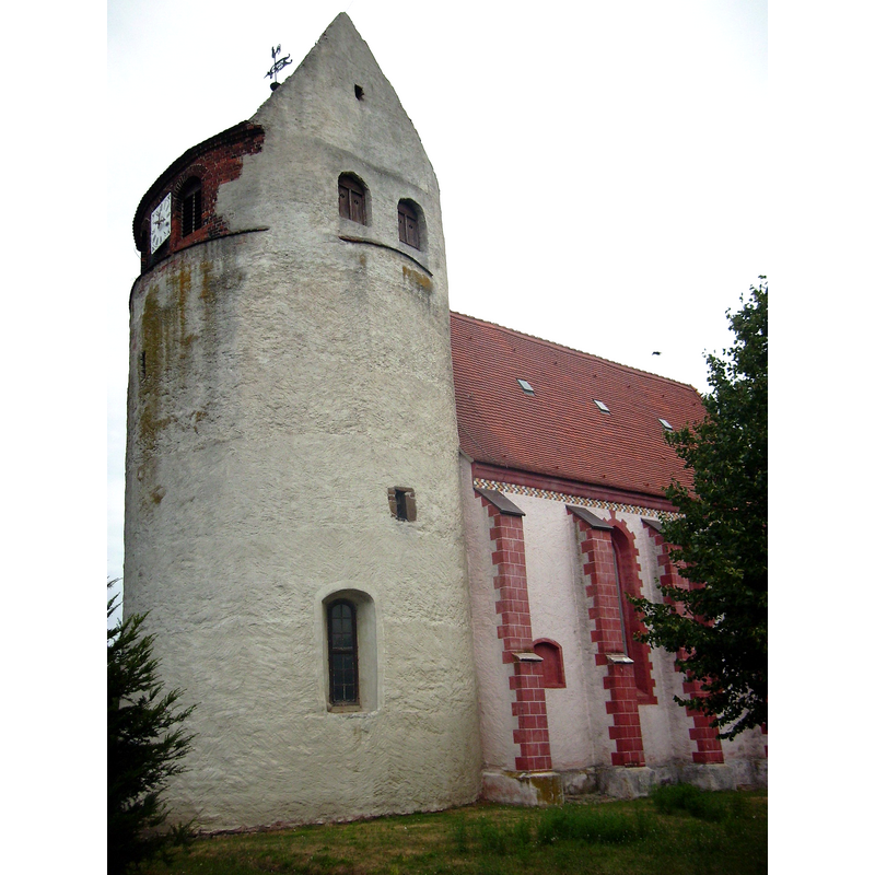 Source caption: "Dorfkirche Kölsa (Gemeinde Wiedemar)"