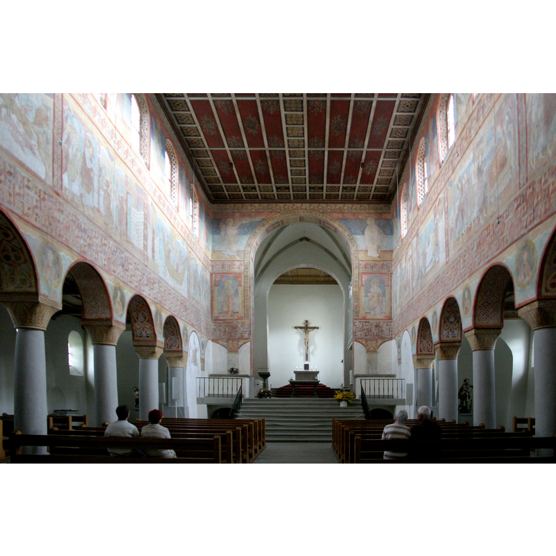 Source caption: "Reichenau Oberzell St Georg-zum Chor"