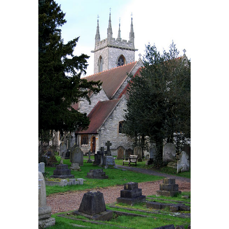 Source caption: "St Mary the Virgin, Ewell"