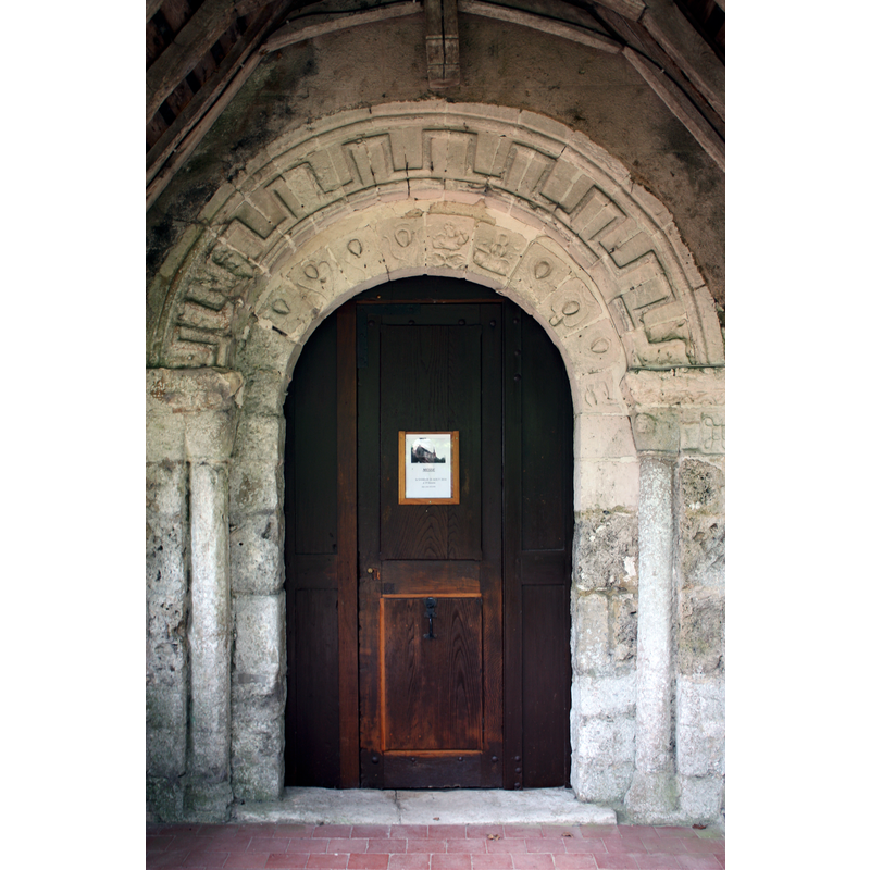 Source caption: "Foulbec église"