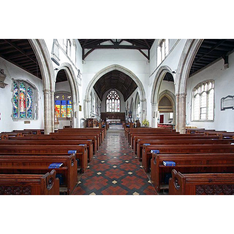 Source caption: "St Mary the Virgin, Great Dunmow, Essex - East end"