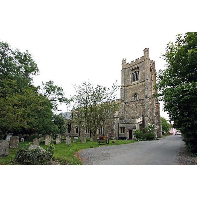 Source caption: "St Mary the Virgin, Great Dunmow, Essex"