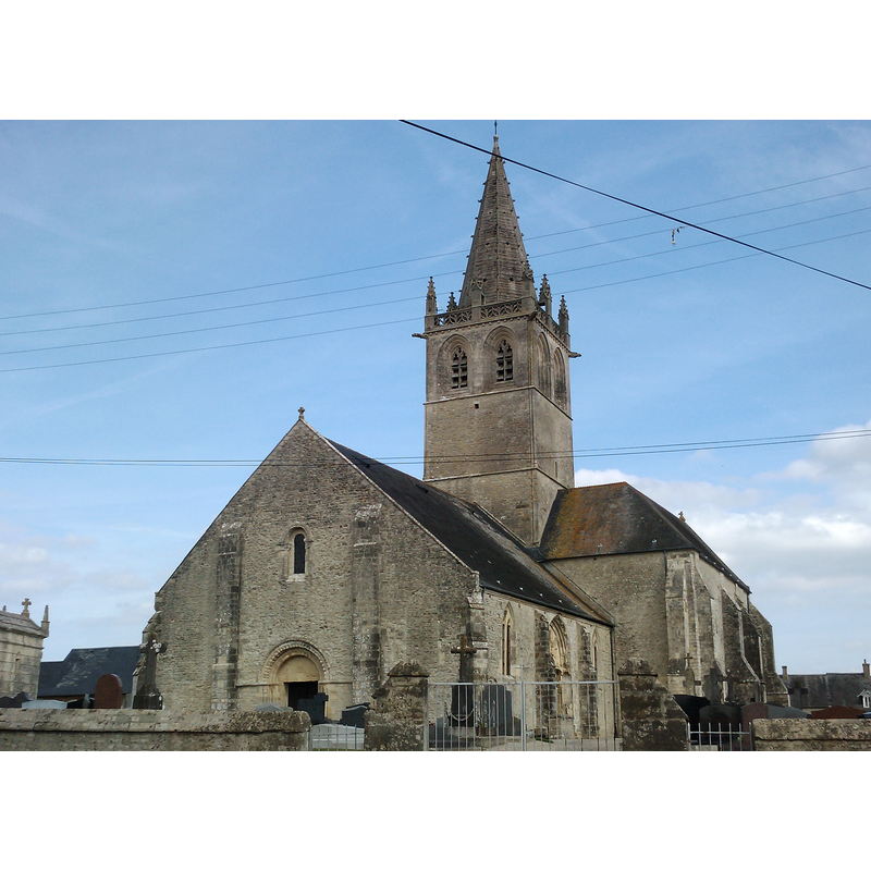 Source caption: "Église de Saint-Côme-du-Mont"