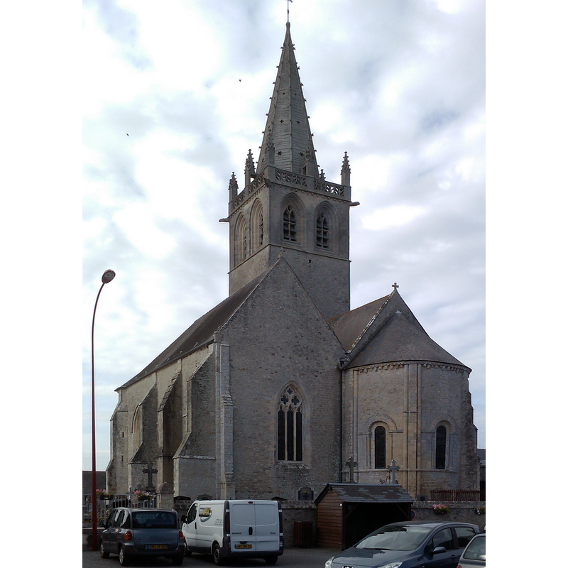 Source caption: "Église de Saint-Côme-du-Mont"