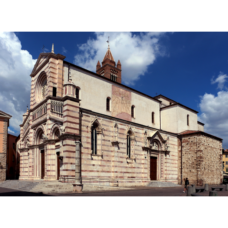 Source caption: "Duomo di Grosseto, esterno"