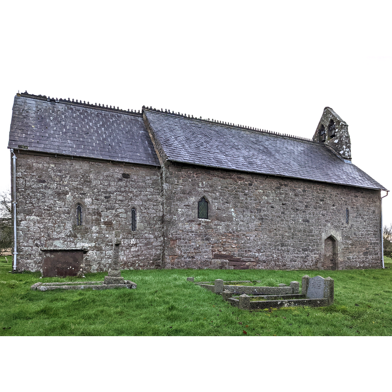Source caption: "Here is the church of St. Mary in Wormsley, built in the twelfth and thirteenth century with later alterations. The chancel was rebuilt during the mid or late nineteenth century, and the church was grade II* listed in September 1966. The church closed as a place of worship in 1970, and has been managed by the Churches Conservation Trust since then."