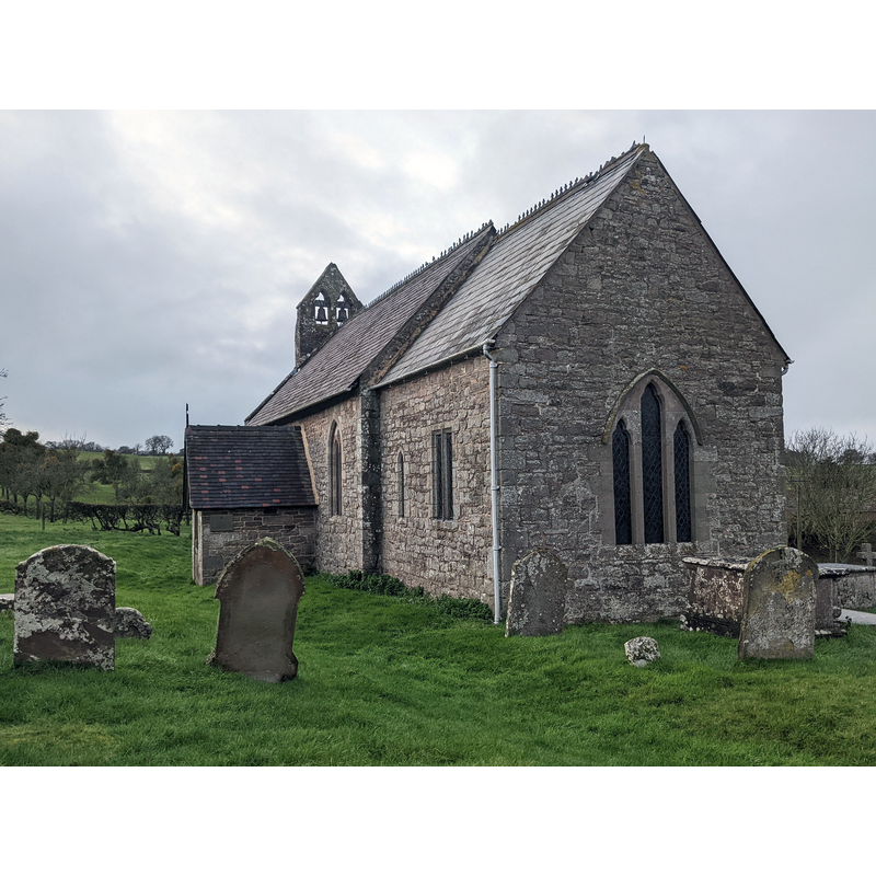 Source caption: "Here is the church of St. Mary in Wormsley, built in the twelfth and thirteenth century with later alterations. The chancel was rebuilt during the mid or late nineteenth century, and the church was grade II* listed in September 1966. The church closed as a place of worship in 1970, and has been managed by the Churches Conservation Trust since then."