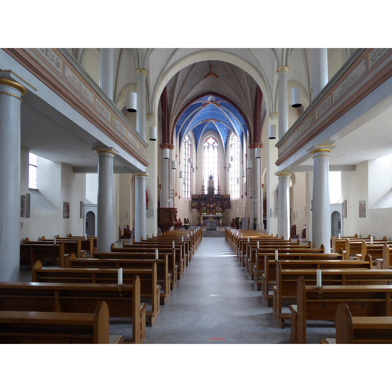 Source caption: "St. Johannes vor dem Lateinischen Tore (Sieglar)"