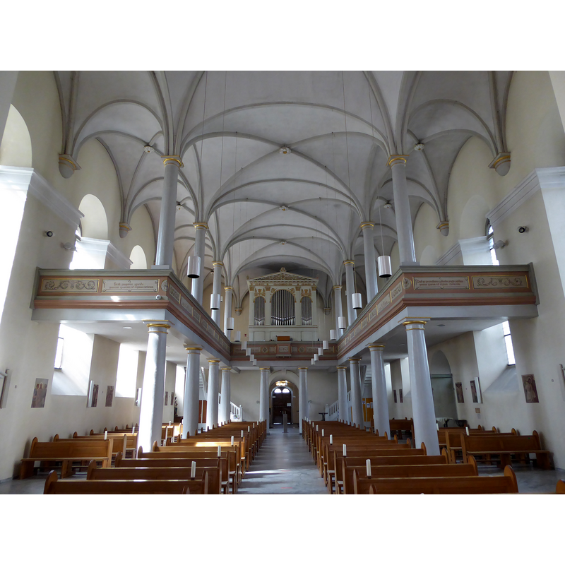 Source caption: "St. Johannes vor dem Lateinischen Tore (Sieglar)"