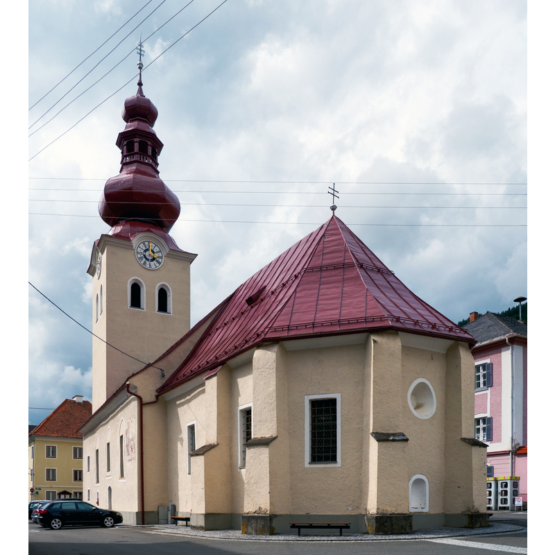 Source caption: "Kath. Pfarrkirche St. Nikolaus"