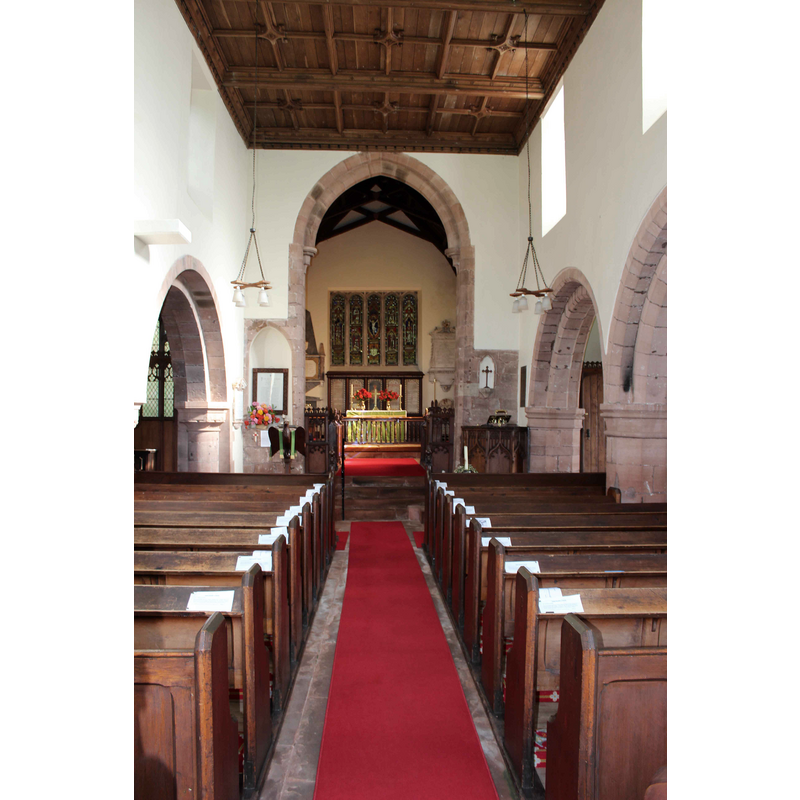 Source caption: "Kirkoswald - The Nave"