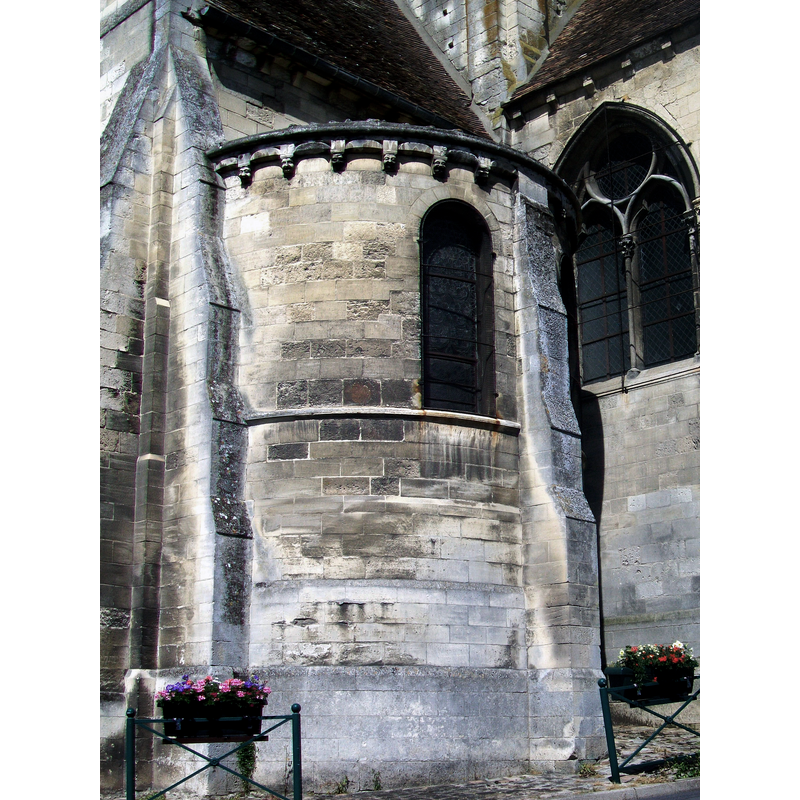 Source caption: "Champagne-sur-Oise (95), église N.D. de l'Assomption, chapelle absidiale sud"