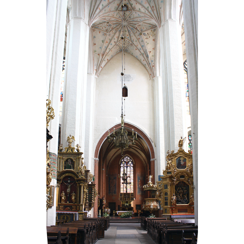 Source caption: "Toruń, kościół par., ob. katedra pw. św. Jana Chrzciciela i św. Jana Ewangelisty, 2 poł. XIII, XIV-XV"