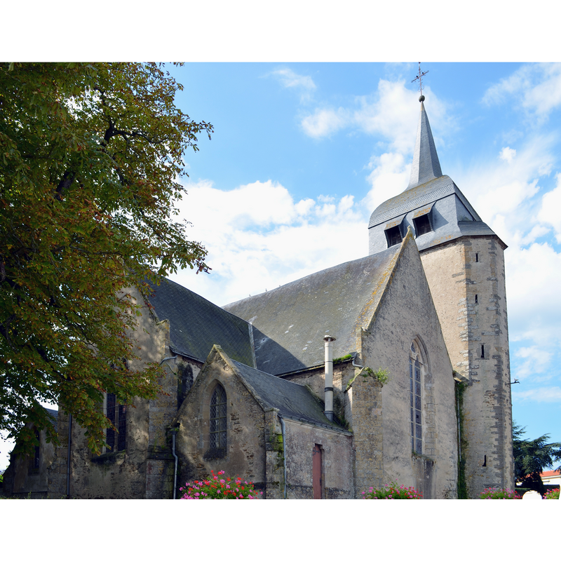 Source caption: "Eglise de fr:Bois-de-Céné (Vendée)"