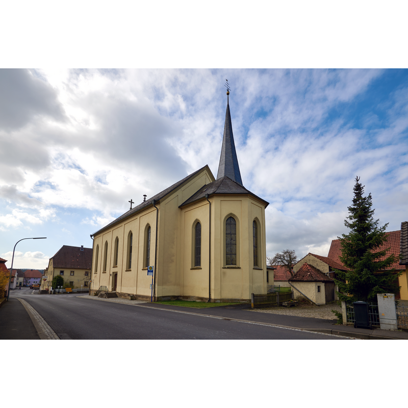 Source caption: "Kirchenschönbach, Prichsenstädter Straße 11 Prichsenstadt"