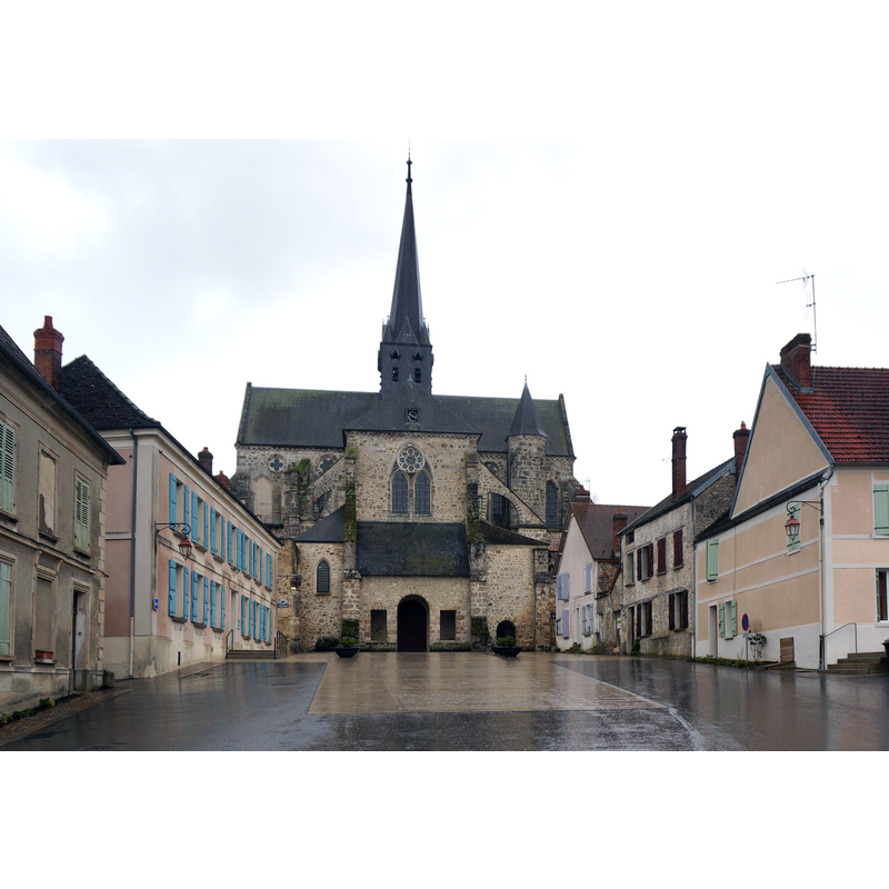 Source caption: "Abbatiale Saint-Pierre d'Orbais-l'Abbaye."