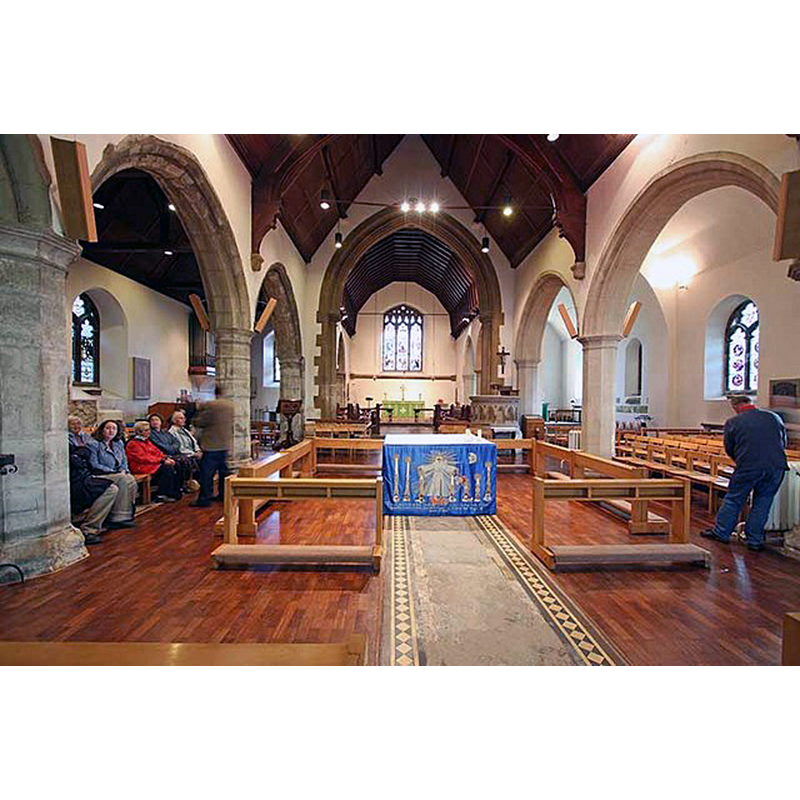 Source caption: "All Saints Church, Whitstable, Kent - East end"