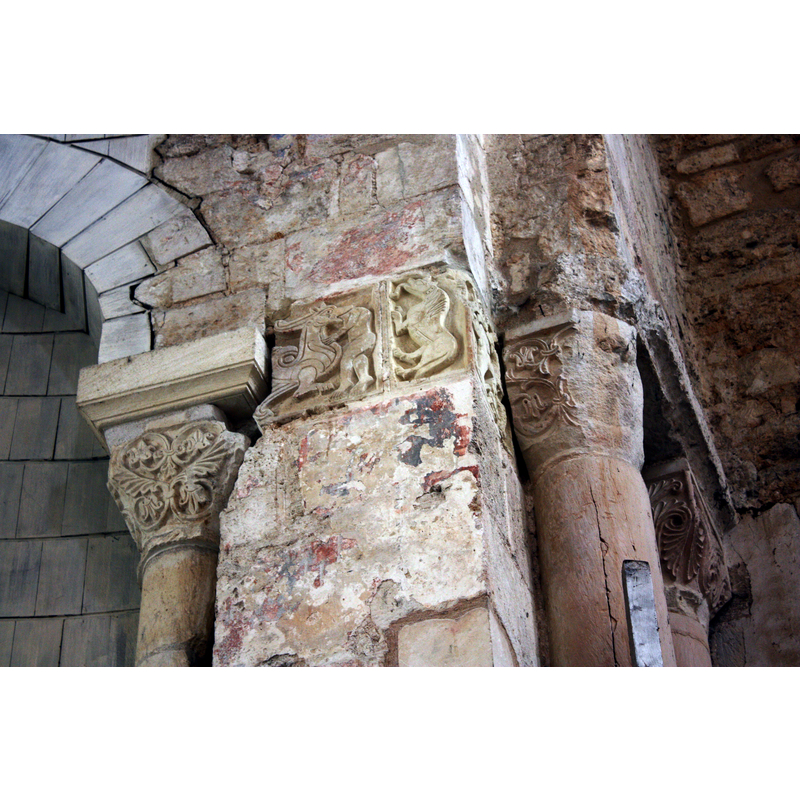Source caption: "Bernay - Ancienne abbaye Notre-Dame"