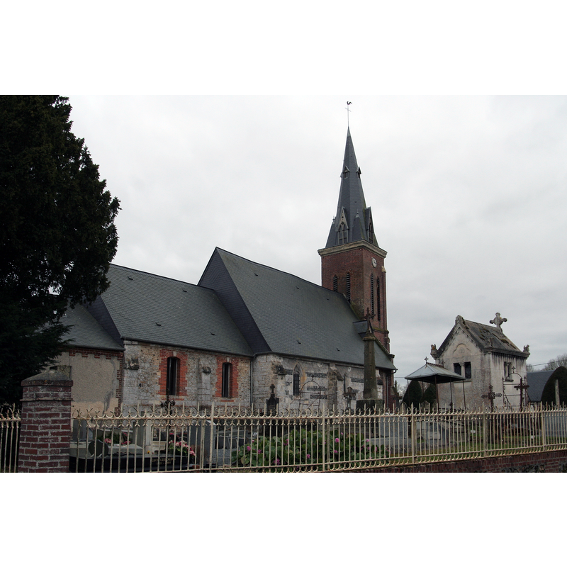 Source caption: "Église Saint-Pierre du Theil-en-Auge."