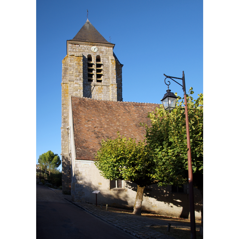 Source caption: "Église Saint-Martin de Dormelles (Seine-et-Marne, France)"