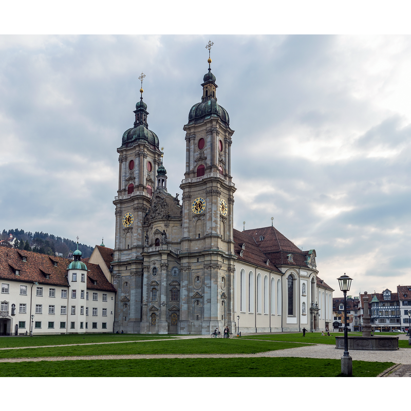 Source caption: "Stiftskirche St. Gallen"