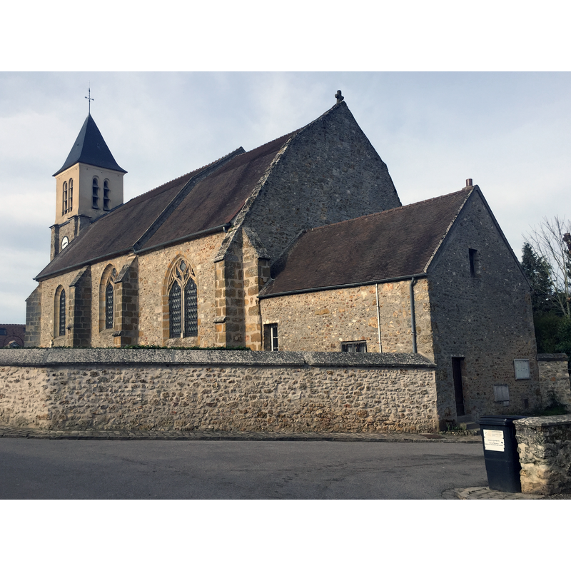Source caption: "Église de Magny-les-hameaux"