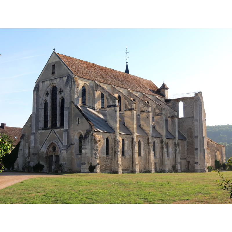 Source caption: "Abbaye du Breuil-Benoît."