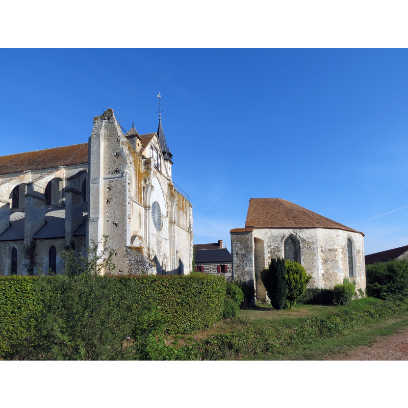 Source caption: "Abbaye du Breuil-Benoît."