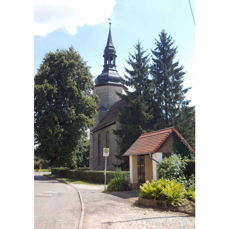 Source caption: " Kirche Zäckwar (Gemeinde Lanitz-Hassel-Tal)"