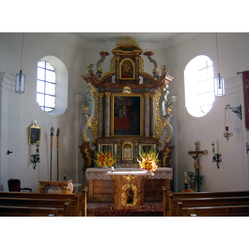 Source caption: "St. Antonius von Padua (Pillmersried)"