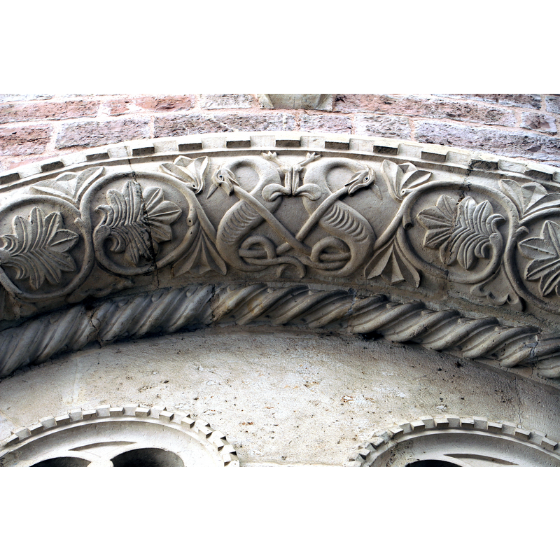 Source caption: "Cattaro, san trifone, ext, abside del xii sec."