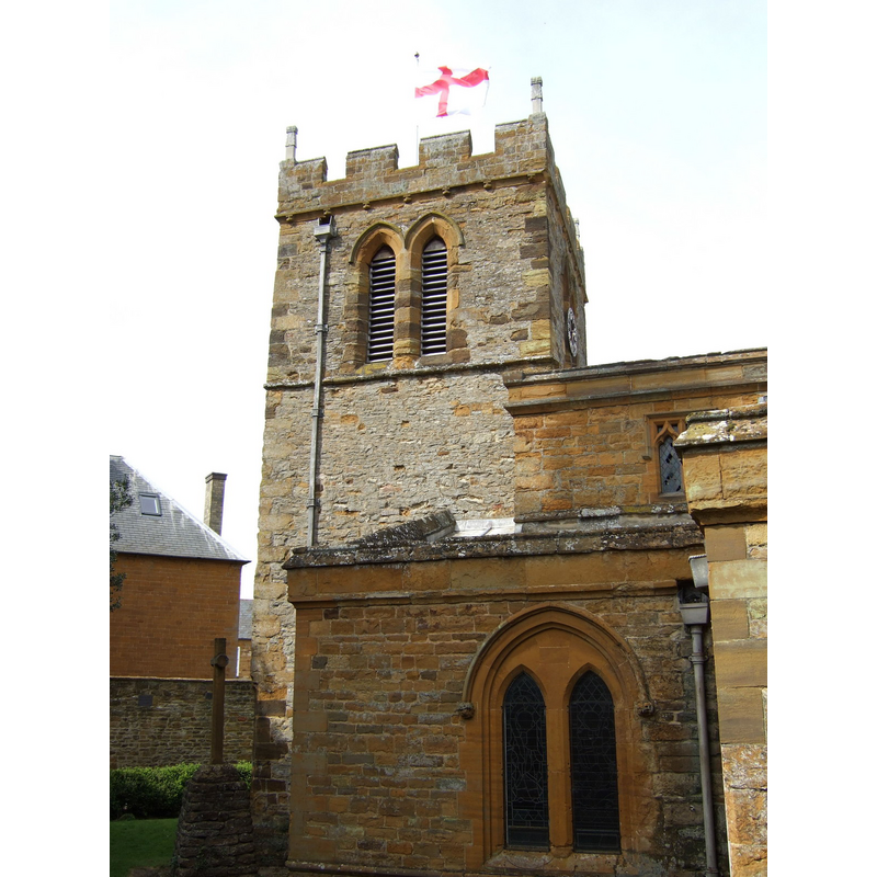 Source caption: "St Mary's church, Dallington, Northampton"