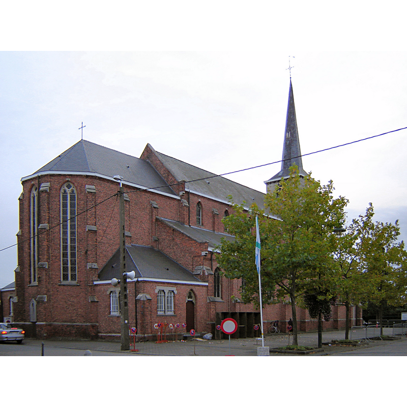 Source caption: "Sint-Annakerk in Sint-Anna, Hamme."