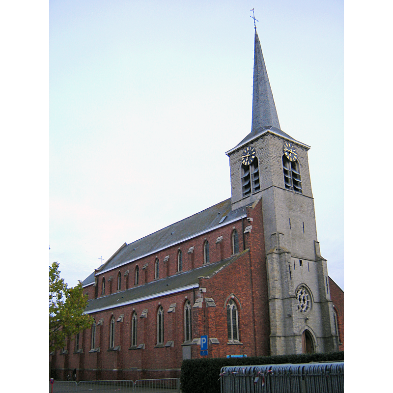 Source caption: "Sint-Annakerk in Sint-Anna, Hamme."