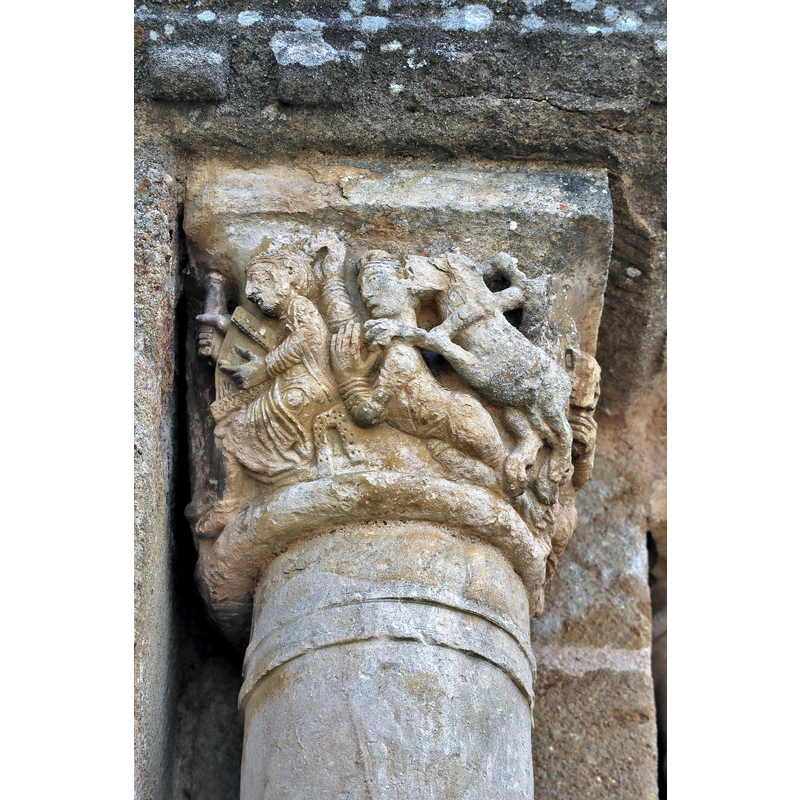 Source caption: " Extérieur de l'église Saint-Laurent à Verneuil (58)."